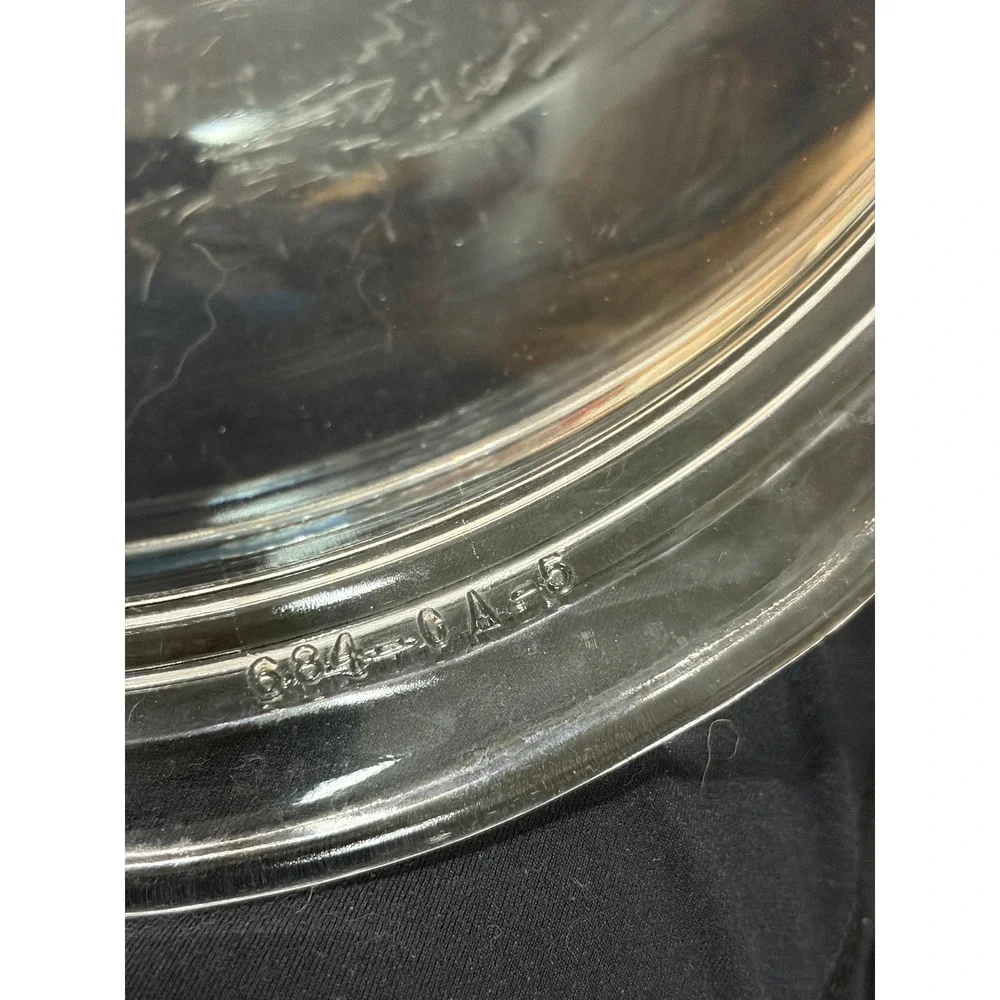 Pyrex vintage clear